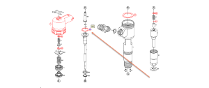 Febi-Bilstein 08293 - Rondelle De Compensation Pour Jeu Des Soupapes - Compatible Peugeot 106, Citroën Saxo, VW Golf, Etc.